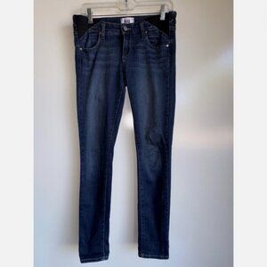 PAIGE Maternity Verdugo Ultra Skinny Jeans Size 25 Nottingham Wash
